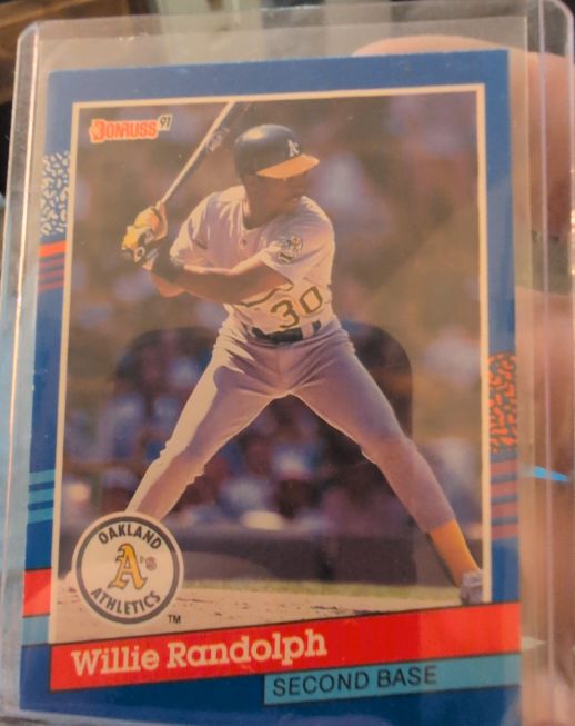 1991 Donruss #217 Willie Randolph — front