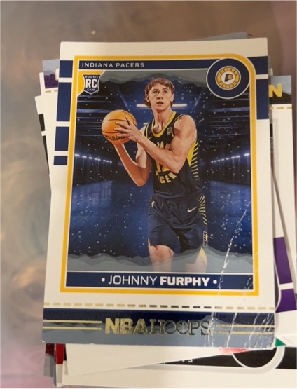 2024-25 Panini NBA Hoops #265 Johnny Furphy — front