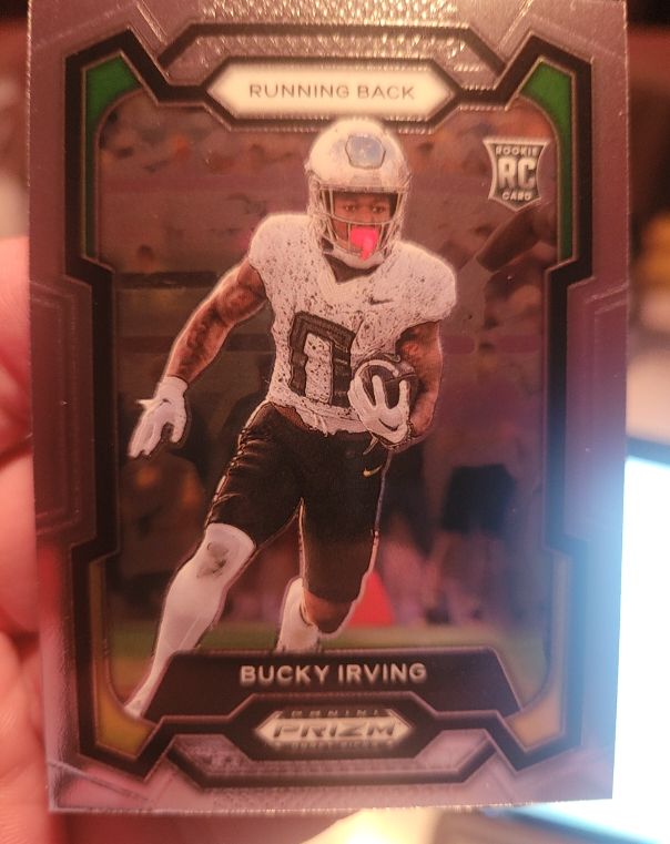 2024 Panini Prizm Draft Picks #172 Bucky Irving — front