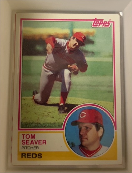 1983 Topps #580 Tom Seaver — front