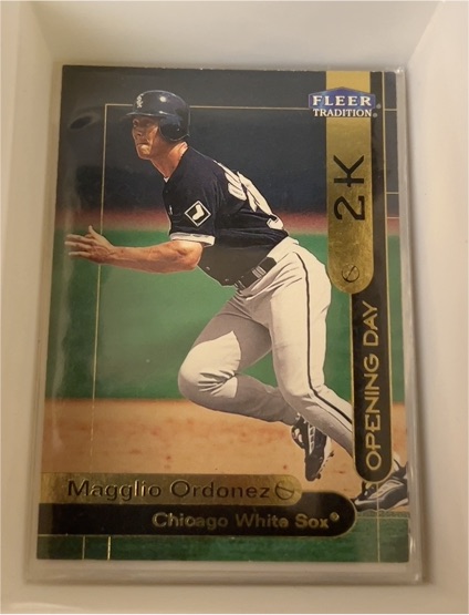 2000 Fleer Tradition Opening Day 2K #15OD Magglio Ordonez — front