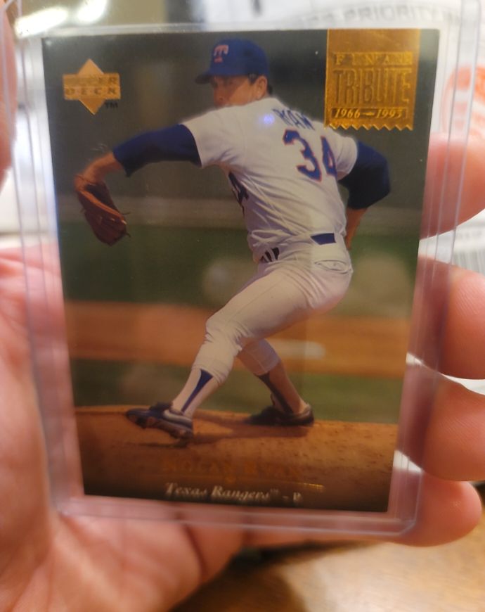 1995 Upper Deck #448 Nolan Ryan — front