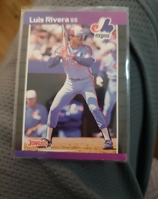 1989 Donruss #578 Luis Rivera — front