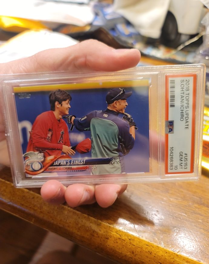 2018 Topps Update #US153 Shohei Ohtani Ichiro Suzuki Japan's Finest — front