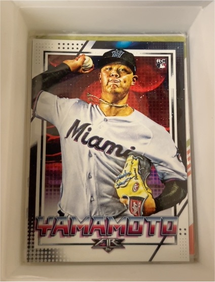 2020 Topps Fire #141 Jordan Yamamoto — front