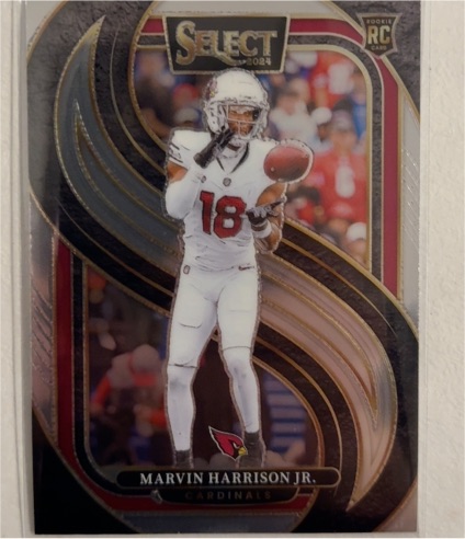 2024 Panini Select #115 Marvin Harrison Jr. — front