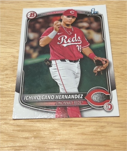 2025 Bowman #BP-18 Ichiro Cano Hernandez — front