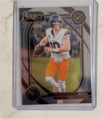 2024 Panini Select Club Level #221 Bo Nix — front