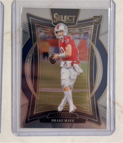 2024 Panini Select #27 Drake Maye — front