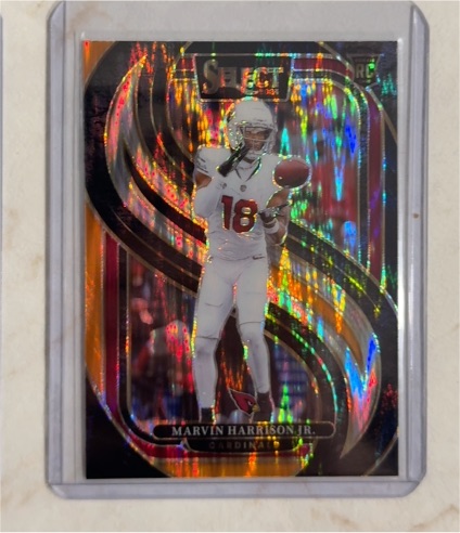 2024 Panini Select Premier Level #115 Marvin Harrison Jr. — front
