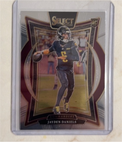 2024 Panini Select #26 Jayden Daniels — front