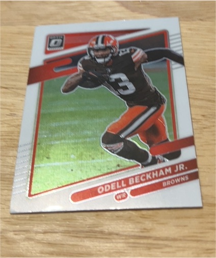 2021 Panini Donruss Optic #138 Odell Beckham Jr. — front
