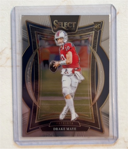 2024 Panini Select #27 Drake Maye — front