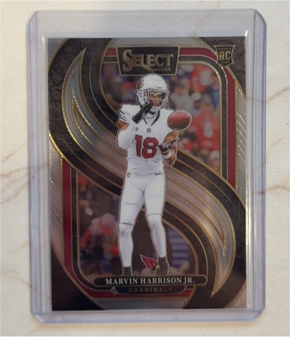 2024 Panini Select Premier Level #115 Marvin Harrison Jr. — front