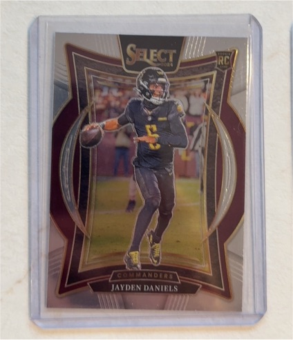 2024 Panini Select #26 Jayden Daniels — front