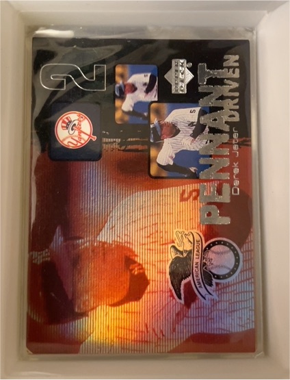 2000 Upper Deck Pennant Driven #PD1 Derek Jeter — front