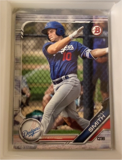 2019 Bowman #BP-91 Will Smith — front