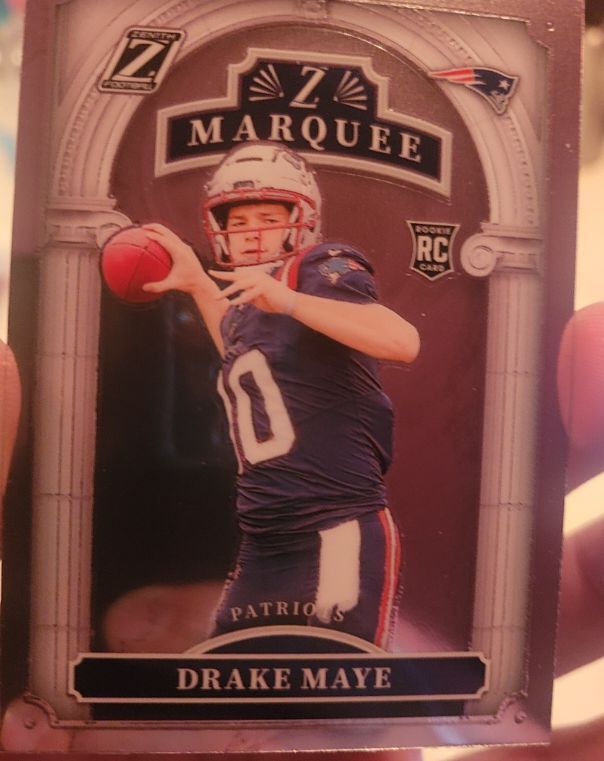 2024 Panini Zenith #3 Drake Maye — front