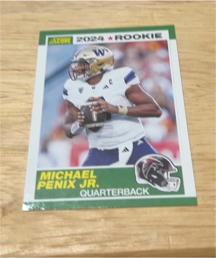 2024 Score #7 Michael Penix Jr. — front
