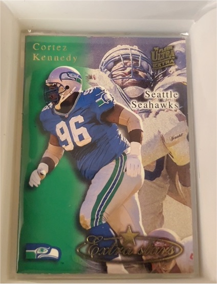 1995 Fleer Ultra #502 Cortez Kennedy Extra Stars — front