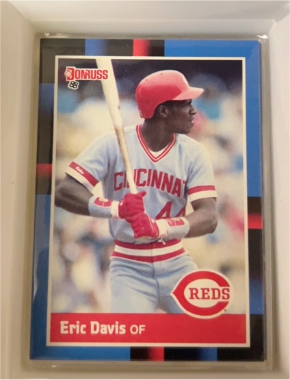 1988 Donruss #369 Eric Davis — front
