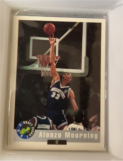 1992 Classic Draft Picks #60 Alonzo Mourning — front