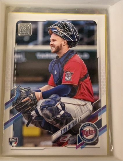 2021 Topps #552 Ryan Jeffers RC — front