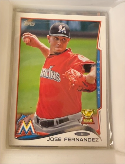 2014 Topps #660 Jose Fernandez — front