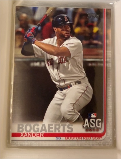 2019 Topps Update #US144 Xander Bogaerts — front