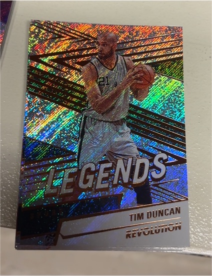 2024-25 Panini Revolution #161 Tim Duncan Legends — front