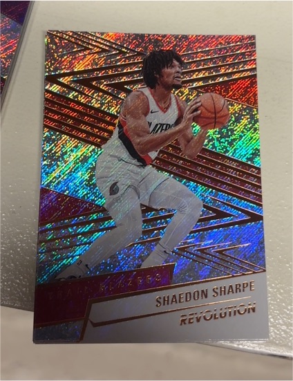 2024-25 Panini Revolution #17 Shaedon Sharpe — front