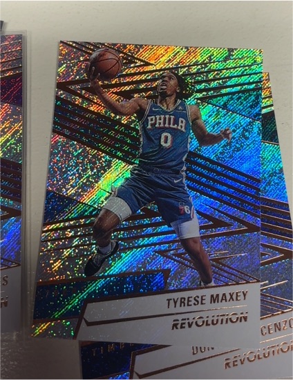 2024-25 Panini Revolution #35 Tyrese Maxey — front