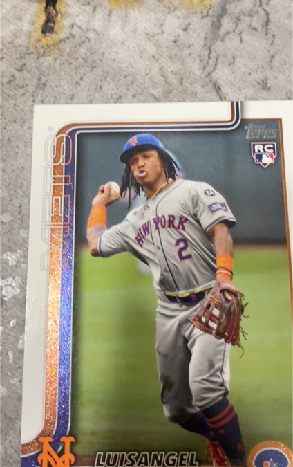 2025 Topps Series 2 #CC2-21 Luisangel Acuna — front