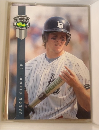 1992 Classic Four Sport #267 Jason Giambi — front