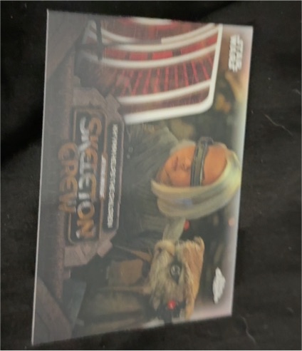 2025 Topps Chrome Star Wars #SC-1 Skeleton Crew Insert — front