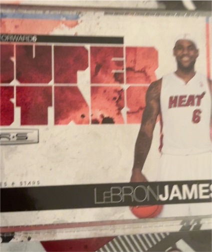 2010-11 Panini Rookies and Stars Superstars #2 LeBron James — front