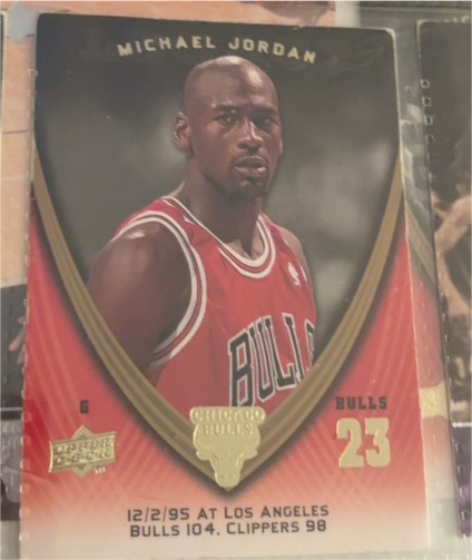 2008-09 Upper Deck Michael Jordan Legacy Collection #998 Michael Jordan — front