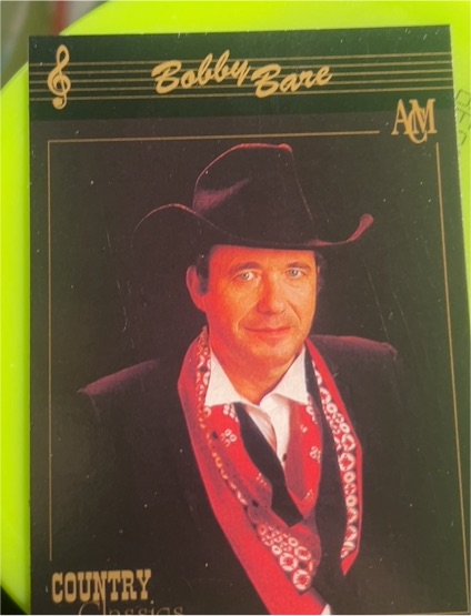 1992 Collect-A-Card Country Classics #4 Bobby Bare — front