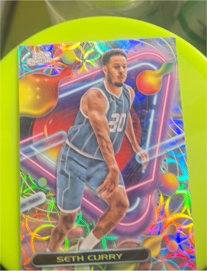 2023-24 Topps Cosmic Chrome #34 Seth Curry — front