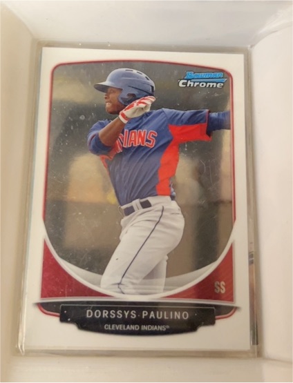2013 Bowman Chrome #TP41 Dorssys Paulino — front