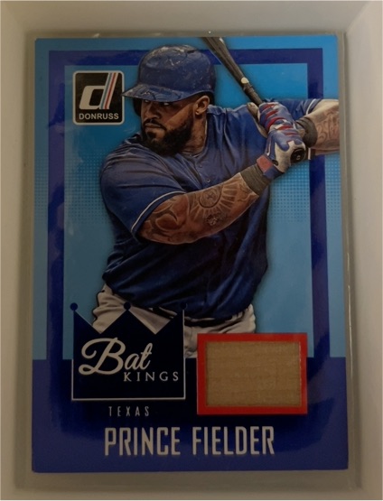 2016 Donruss Bat Kings #BK-PF Prince Fielder — front