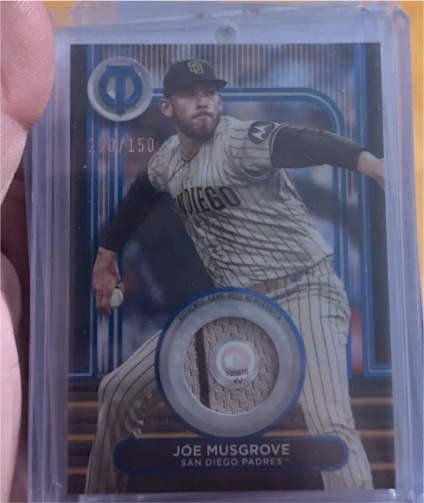 2024 Topps Tribute #SOA-JM Joe Musgrove — front