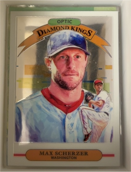 2019 Panini Donruss Optic Diamond Kings #17 Max Scherzer — front