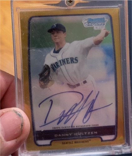 2012 Bowman Chrome Prospects #BCP87 Danny Hultzen — front
