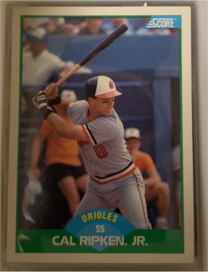 1989 Score #15 Cal Ripken, Jr. — front