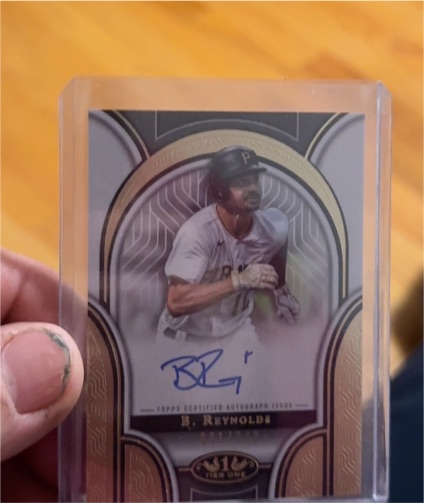 2023 Topps Tier One Prime Performers Auto #PPABR B. Reynolds — front