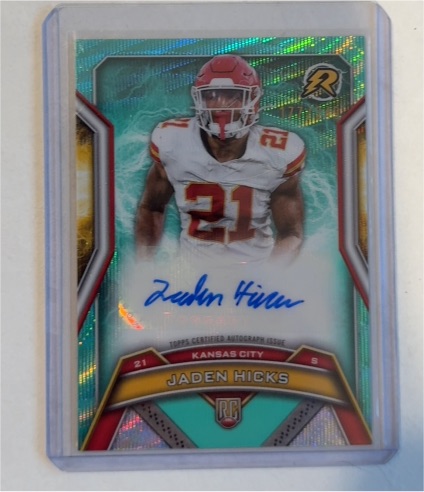 2024 Topps Resurgence Rookie Signatures #RRS-JH Jaden Hicks — front