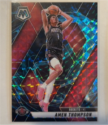 2024-25 Panini Mosaic #10 Amen Thompson — front