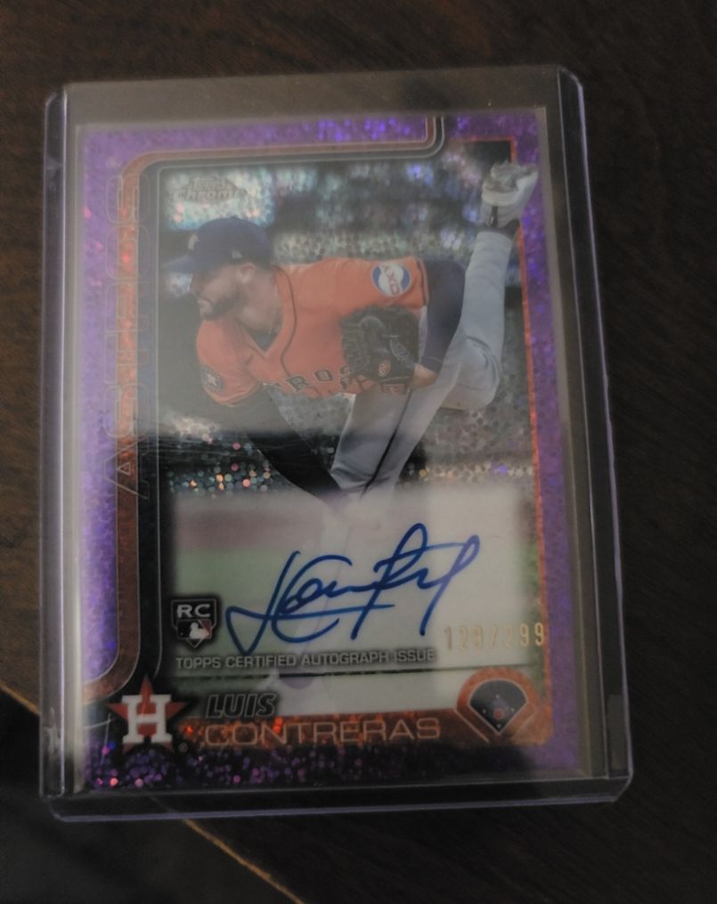 2025 Topps Chrome #RA-LC Luis Contreras — front