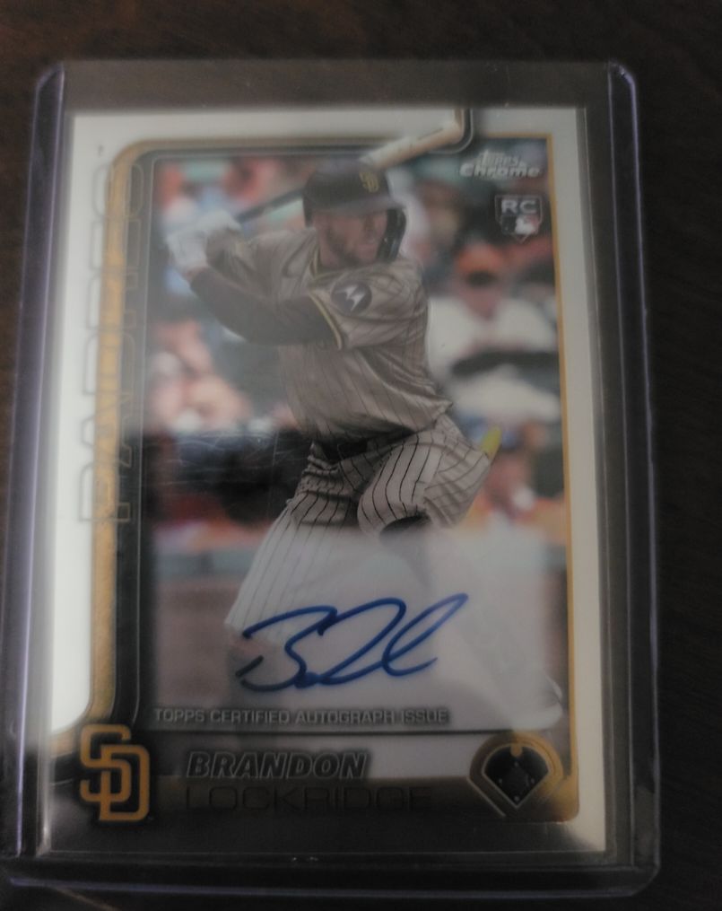 2025 Topps Chrome #RA-BLO Brandon Lockridge — front